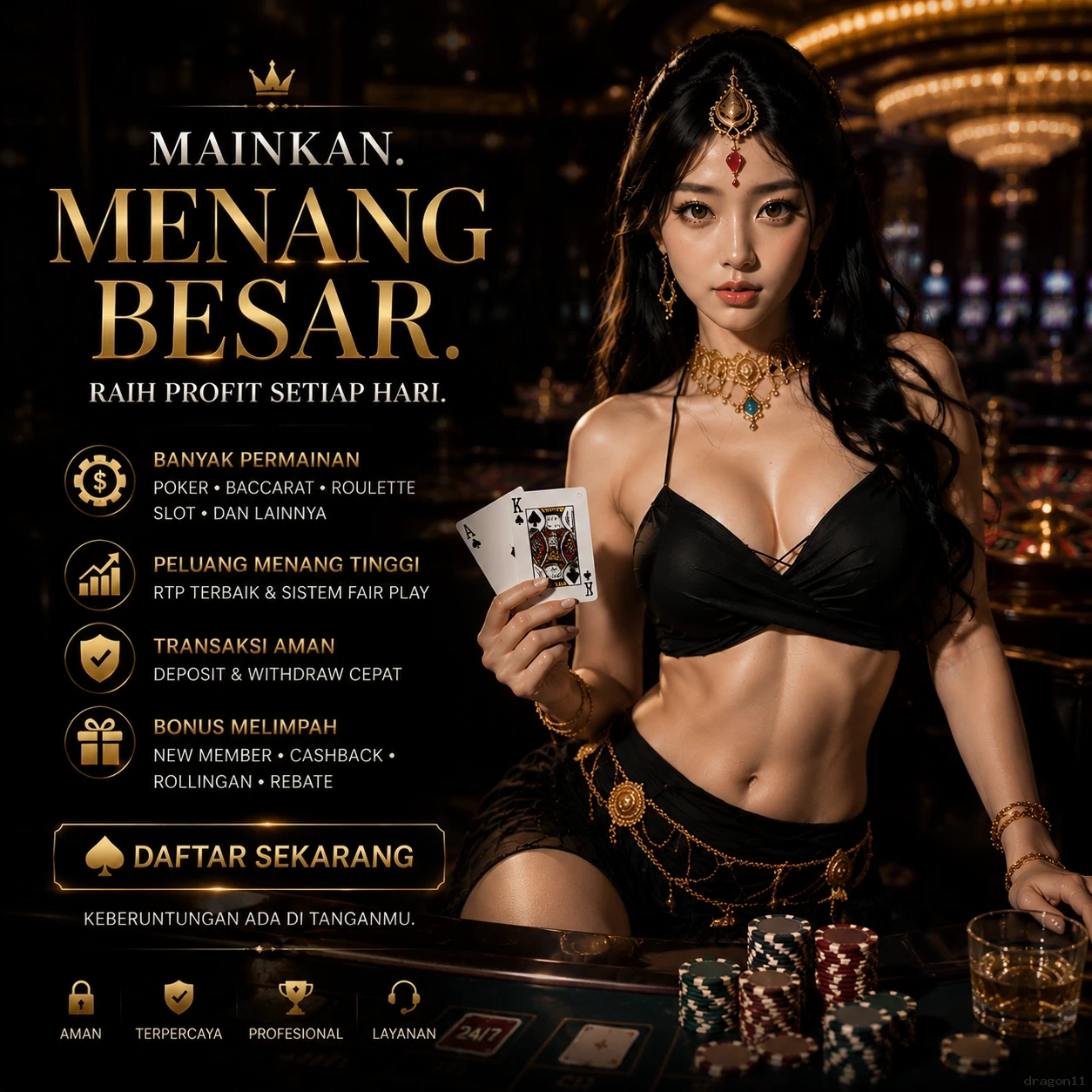 dragon11 Indonesia - Peningkatan performa dan UI/UX terbaru